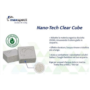 Maxspect Nano-Tech Clear Cube 8pz - supporto...