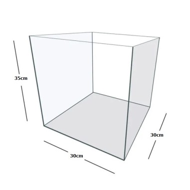 AquariumLine Cube 30 - acquario cubico cm30x30x35h