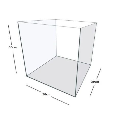 AquariumLine Cube 30 - acquario cubico cm30x30x35h