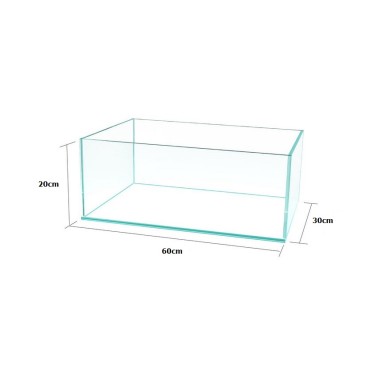 Aquariumline Shallow Tank cm60x30x20h –...