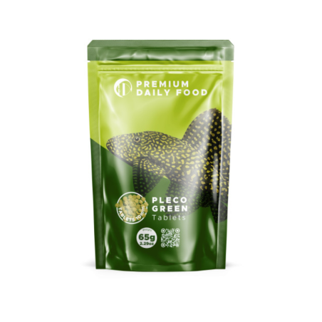 DiscusHobby Pleco Tablets Green 65g - alimento specifico per loricaridi