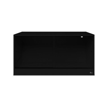 Diversa terrario in legno nero 150x80x80h - con...