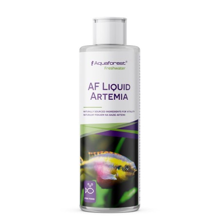 Aquaforest Freshwater Liquid Artemia 250ml - alimento a base di Artemie naturali per tutti i pesci d'acqua dolce
