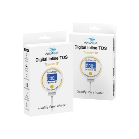 AutoAqua Titanium S1 - Misuratore di TDS in linea
