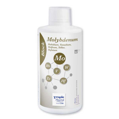 Tropic Marin Block Molybdenum 1000ml - supporta le reazioni metaboliche dei coralli