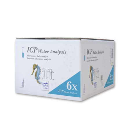 Tropic Marin ICP Water Analysis set da 6pz - test di oltre 35 elementi chimici per acqua marina