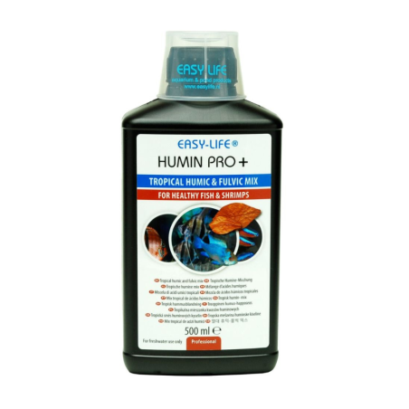 Easy-Life Humin Pro+ 500ml - biocondizionatore con acidi umici e fulvici per acquari d’acqua dolce