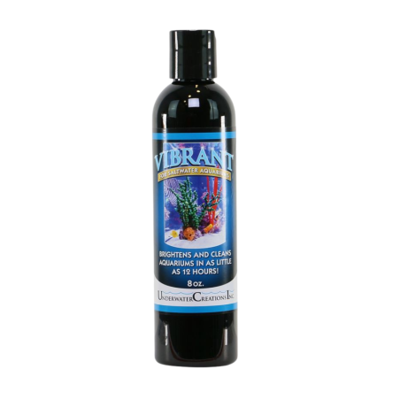 Underwater Creations Vibrant Saltwater 236ml 8oz - Chiarificatore Biologico Antialghe per acqua marina