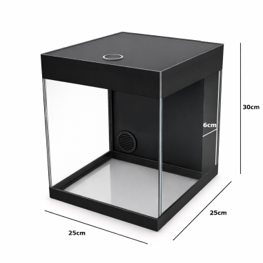 AquariumLine Cube Complete 25 Nero - acquario...