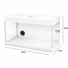 AquariumLine Tank Complete 40 Bianco - acquario... 2