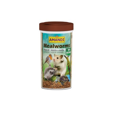 Prodac Amandi Mealworms 250ml - tarme della...