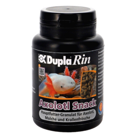 DuplaRin Axolotl Snack 85gr - Mangime base in granuli per Assolotti e Tritoni