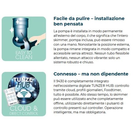 Tunze DOC Skimmer 9430 Hub Edition - schiumatoio per acquari fino a 3500 litri