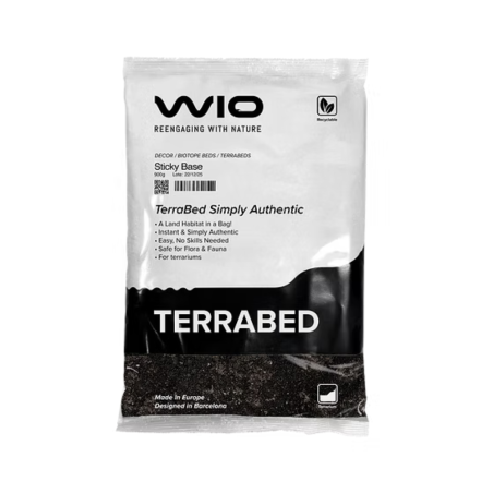 Wio Sticky Base Terrabed 900gr - Substrato fertile autoaderente per terrari