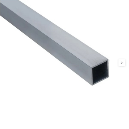 Profilo Alluminio Quadro 25x25mm - Spessore 1,5mm - Lunghezza 1 Metro
