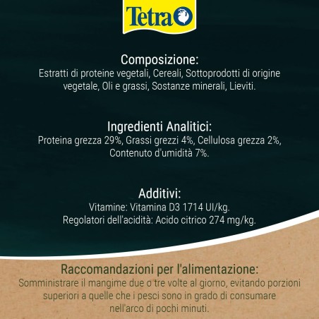 Tetra Pond Pellet 1L - mangime base per pesci da laghetto