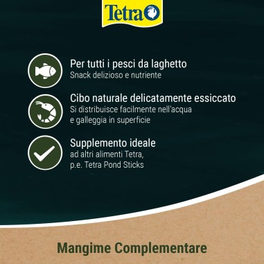 Tetra Pond Shrimp Mix 1L - Snack naturale di...