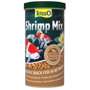 Tetra Pond Shrimp Mix 1L - Snack naturale di...