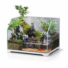 SunSun HSJ-400 cm40,6x35,5x36,8h - paludario con sistema...