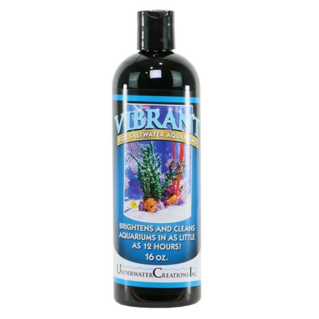 Underwater Creations Vibrant Saltwater 473ml - Chiarificatore Biologico Antialghe per acqua marina