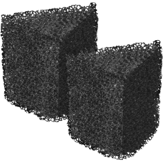 Sera ricambio spugna nera per Filtri X-Edge 450 - 2pz 2