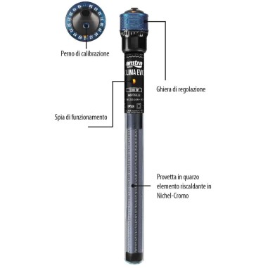 Amtra Klima Evo 50w - riscaldatore automatico...