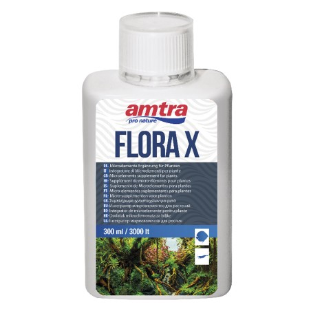 Amtra Flora X - fertilizzante biologico completo con ferro bivalente