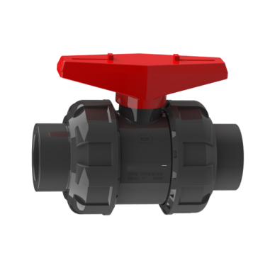 PVC Valvola di chiusura a sfera con doppia...
