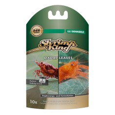 Dennerle Shrimp King Dadap Leaves 10pz - Foglie di...