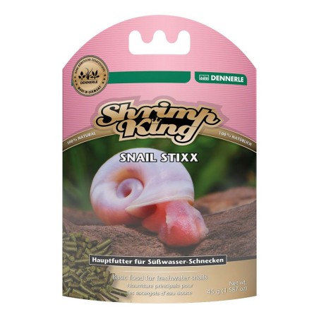 Dennerle Shrimp King Snail Stick 45gr - Mangime completo per lumache