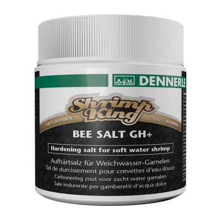 Dennerle Shrimp King Bee Salt GH+ 200gr - sale remineralizzante per Gamberetti