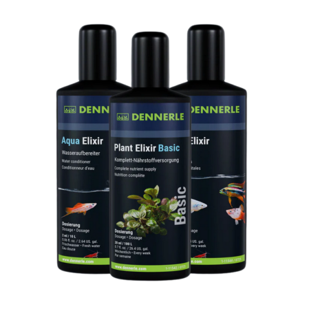 Dennerle Care&Protect Set 3x100ml - trattamento 3in1 per acquari d’acqua dolce