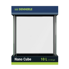 Dennerle Nano Cube 10L - Mini acquario con vetro...