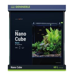 Dennerle Nano Cube Basic 60L - Mini acquario panoramico...