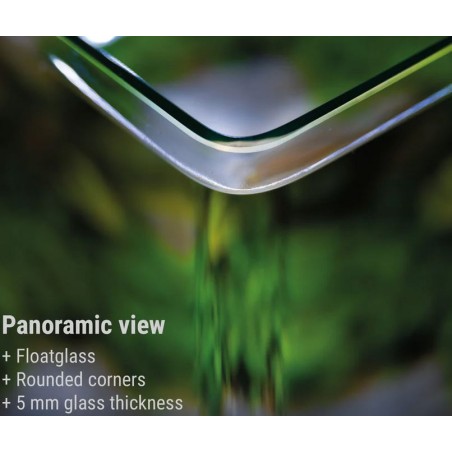 Dennerle Nano Cube Complete 30L - Mini acquario panoramico cm30x30x35h con filtro, substrato e LED