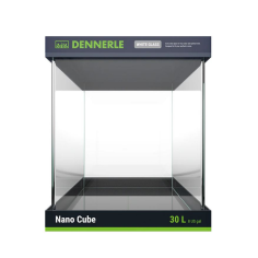 Dennerle Nano Cube White Glass 30L - Mini acquario con...