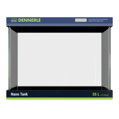 Dennerle Nano Tank White Glass 55L - acquario...