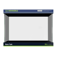 Dennerle Nano Tank White Glass 70L - acquario con vetro...