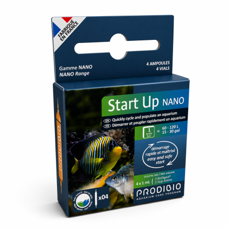 Prodibio Start Up 4 Nano fiale - avvia rapidamente il ciclo biologico nei nano acquari