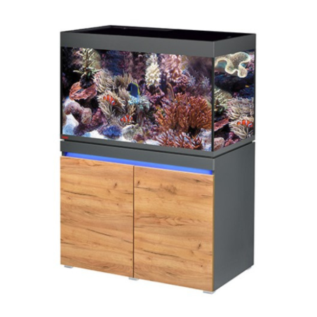 Eheim Incpiria Marine 330 Graphit/Nature - acquario 330L cm100x60x65h con supporto, LED e sump