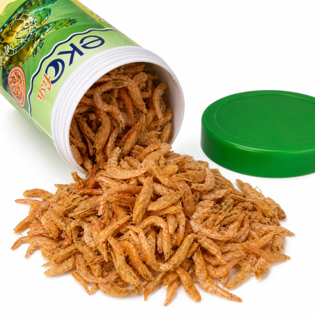 EkoFish Gamberetti Essiccati Small 250ml/35g per Tartarughe d’Acqua