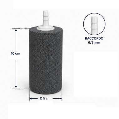 AQL Air Stone 10x5cm - pietra porosa per...
