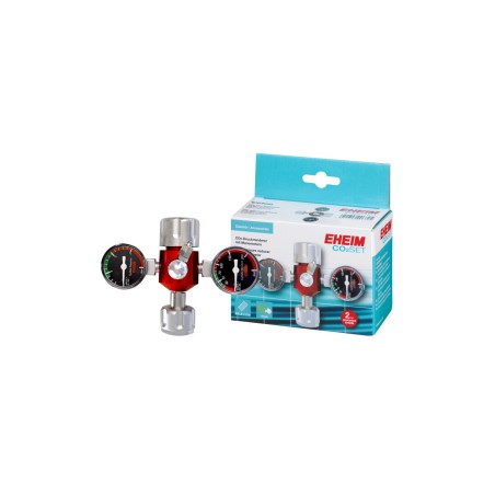 Eheim CO2 Set 400 senza bombola - kit completo con elettrovalvola, diffusore, e riduttore di pressione per bombole ricaricabili