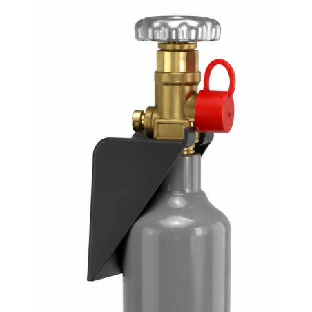 Eheim CO2 Set 400 senza bombola - kit completo con elettrovalvola, diffusore, e riduttore di pressione per bombole ricaricabili