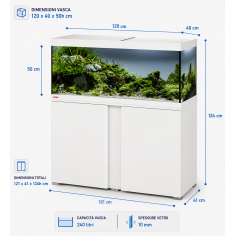 Eheim Vivaline LED 240 Combi Bianco - acquario 240L... 2
