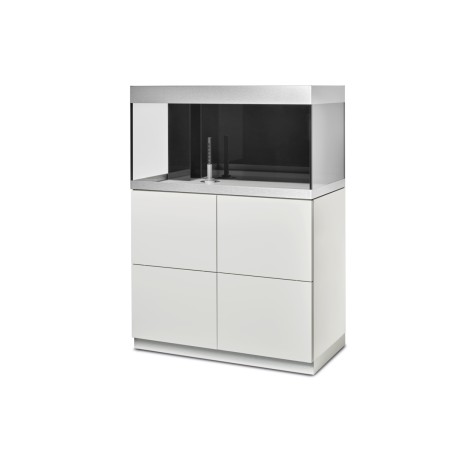 Oase HighLine Optiwhite 200 Bianco - acquario 202L cm90x50x49h in extrachiaro completo di supporto