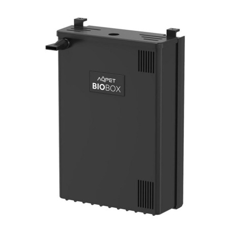 ARTICOLO USATO Aqpet Simply LED 60 nero - acquario cm60x30x39h completo di filtro, illuminazione e riscaldatore