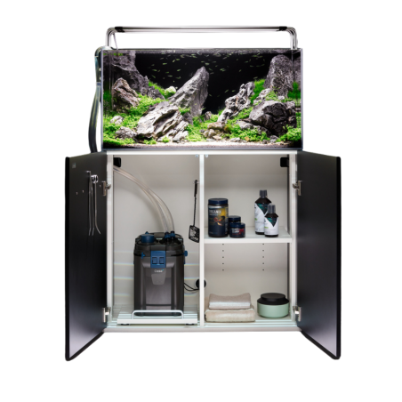 Oase Scaperline Optiwhite 100 Bianco - acquario 250L cm100x50x50h in extrachiaro completo di supporto