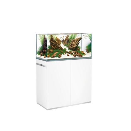 Oase Scaperline Optiwhite 100 Bianco - acquario 250L cm100x50x50h in extrachiaro completo di supporto