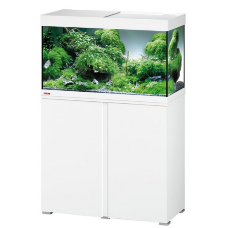 Eheim Vivaline LED 126 Combi Bianco - acquario 126L cm 80x35x45h con supporto,illuminazione,filtro e riscaldatore